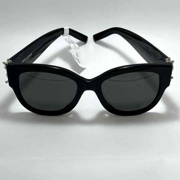 Yves Saint Laurent Accessories - Saint Laurent SL M95/F 005 Black Sunglasses